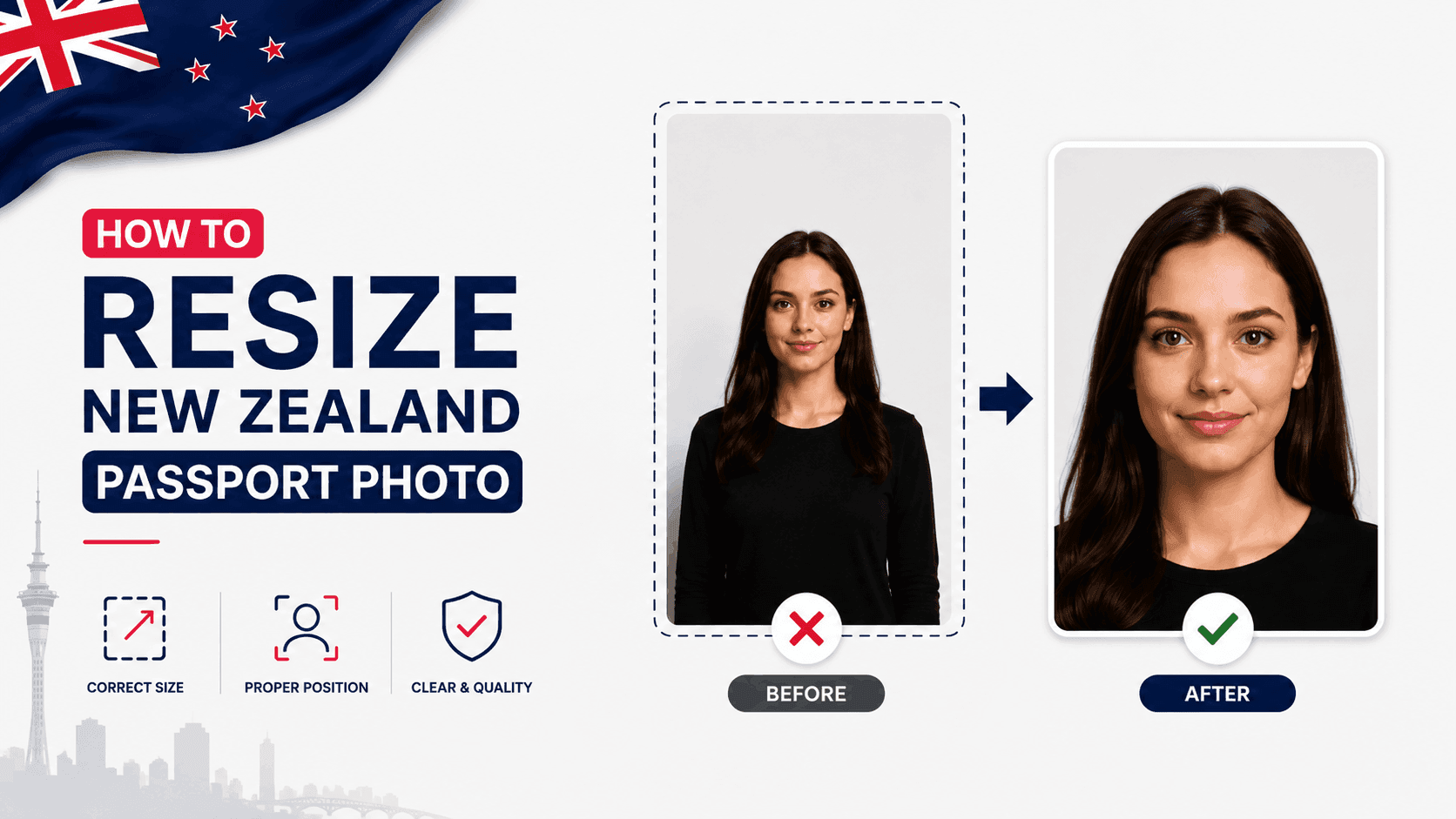 new zealand passport photo requirements