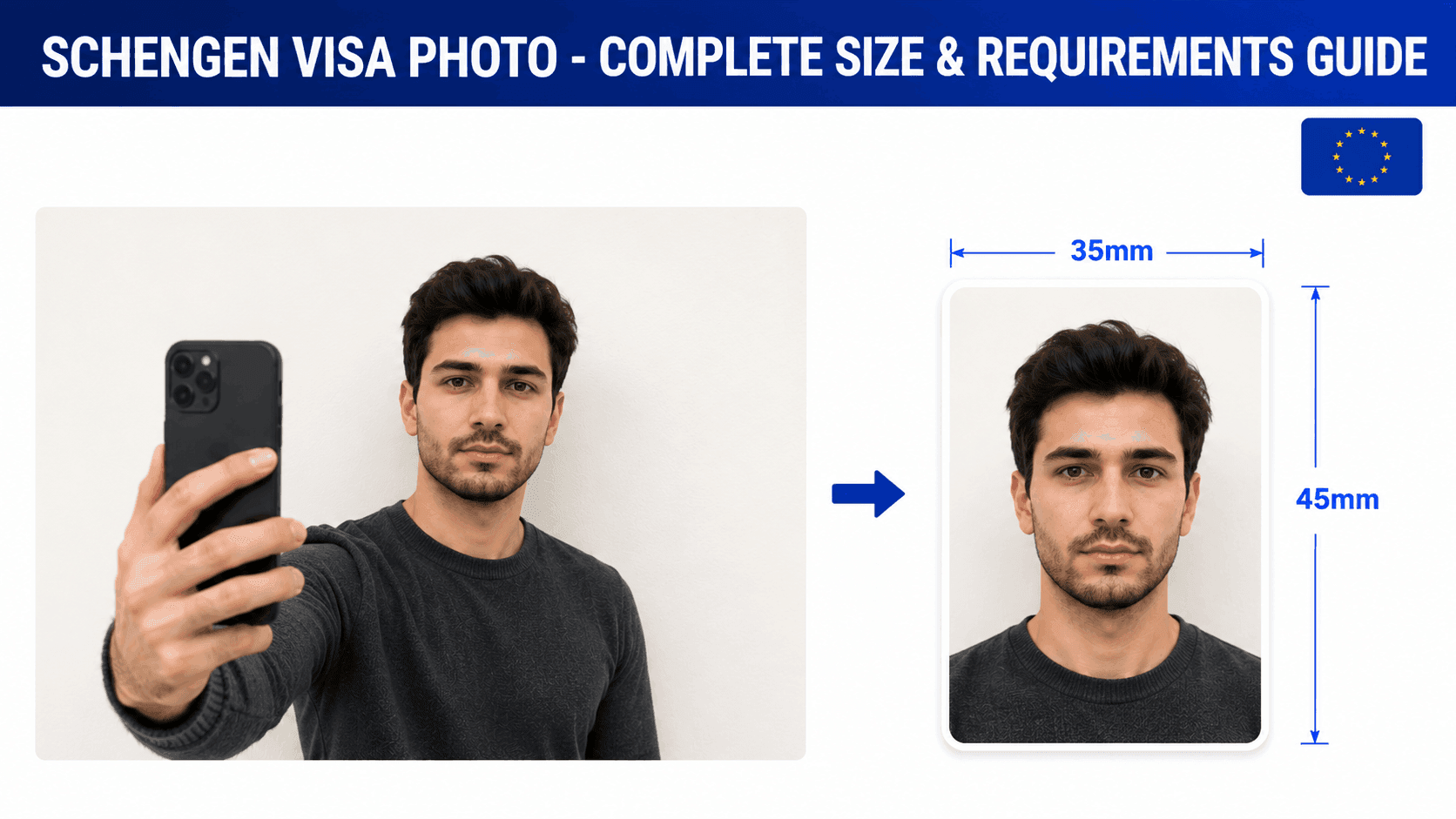 schengen visa photo requirements